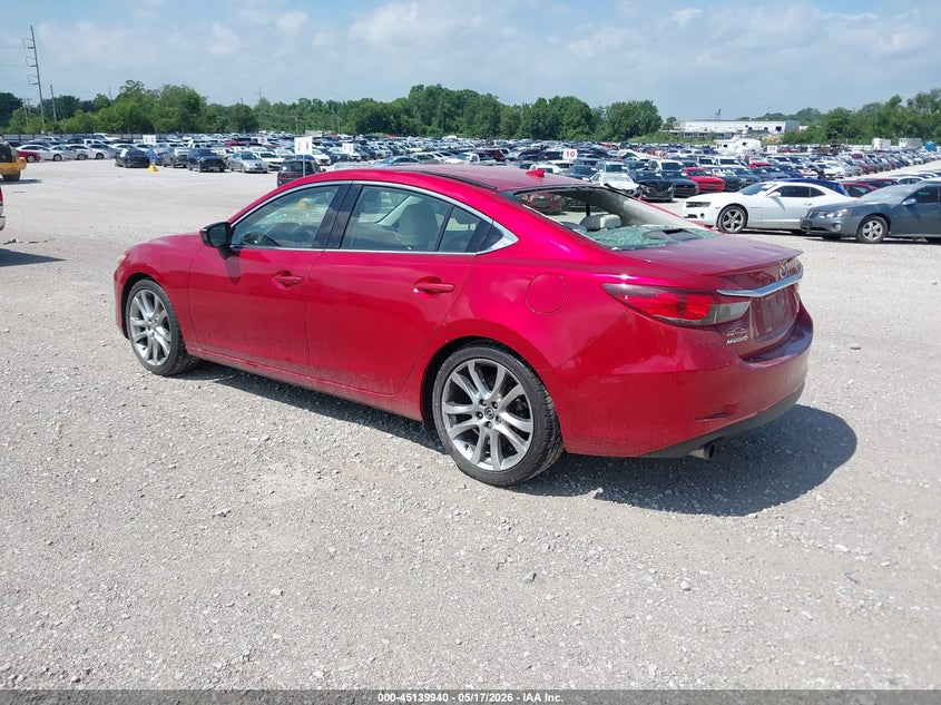 Vin: jm1gj1w65e1151057, lot: 45637569, mazda mazda6 i grand touring 20143