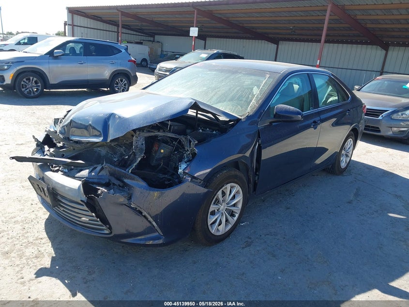 2016 Toyota Camry Le 4T1BF1FK4GU605191 photo 1