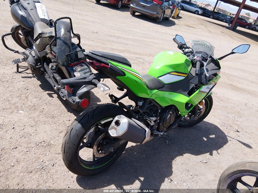 2025 Kawasaki Ex500 H VIN: ML5EXGH14SDA46205 Lot: 45139980