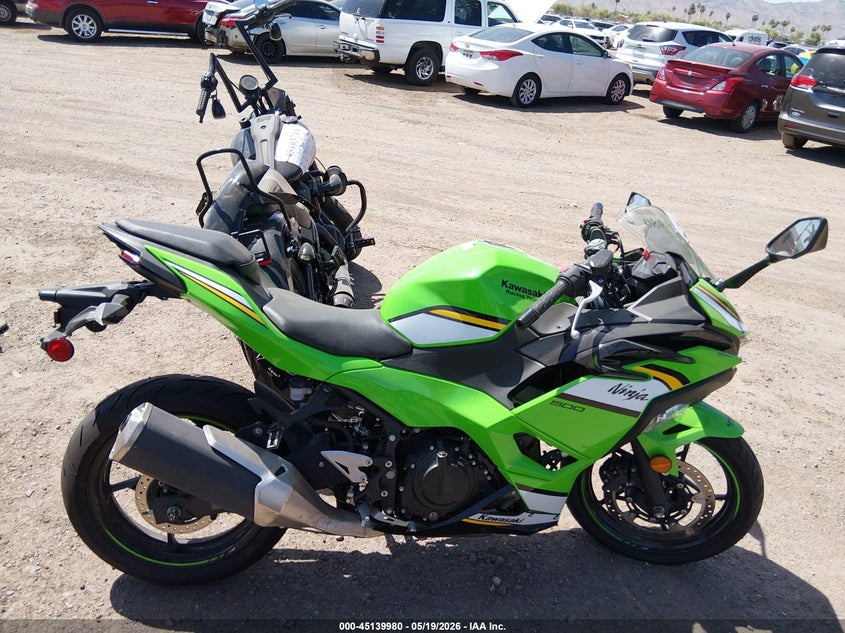 2025 Kawasaki Ex500 H VIN: ML5EXGH14SDA46205 Lot: 45139980