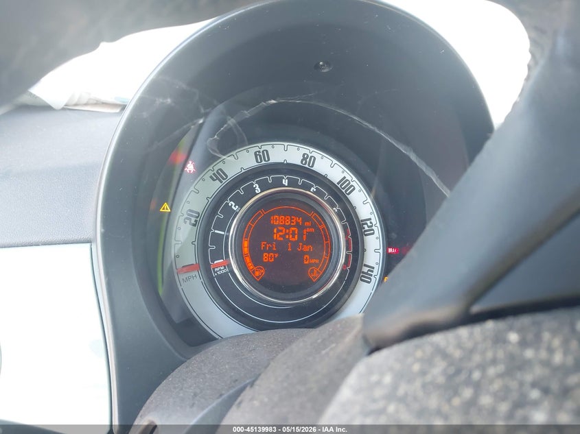 2012 Fiat 500 Pop VIN: 3C3CFFAR3CT102450 Lot: 45139983