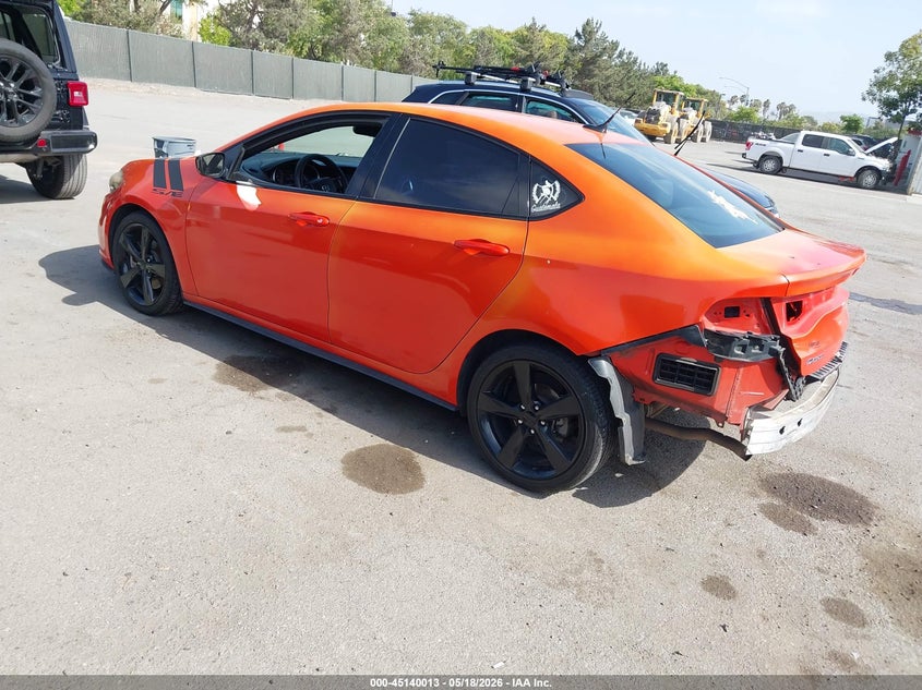 Vin: 1c3cdfbb2fd298690, lot: 45637642, dodge dart sxt 20153