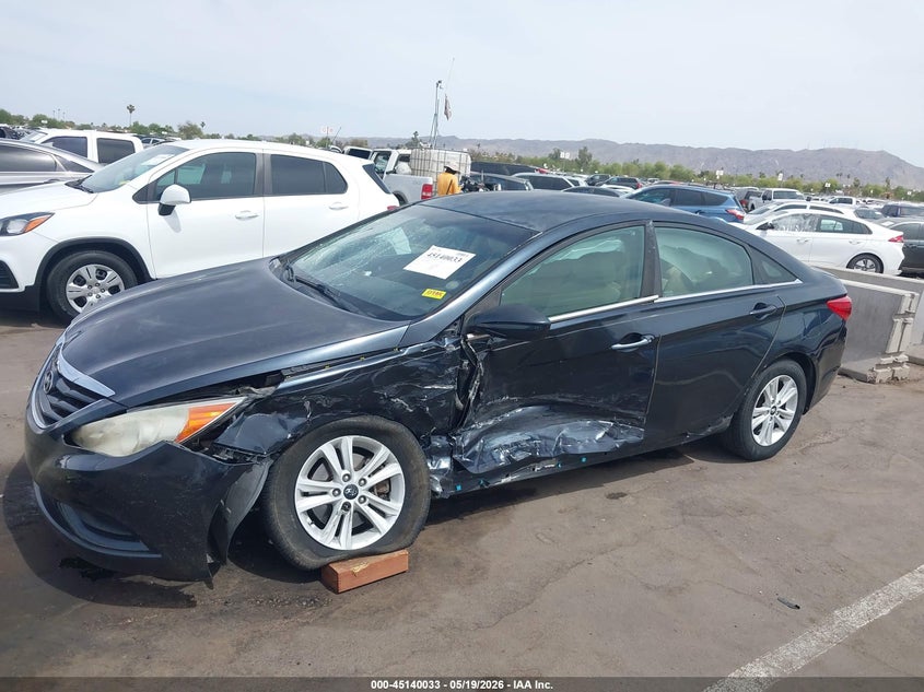 2011 Hyundai Sonata 2.4 Gls grey Lot 111045140033 Vin 5NPEB4AC9BH088651