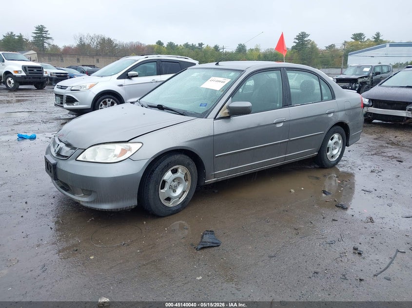 2005 Honda Civic Hybrid JHMES96675S021177 photo 1