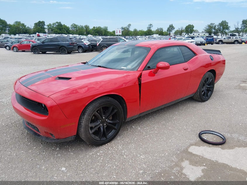 Vin: 2c3cdzag7gh119661, lot: 45637723, dodge challenger sxt 20162
