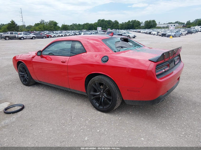 Vin: 2c3cdzag7gh119661, lot: 45637723, dodge challenger sxt 20163