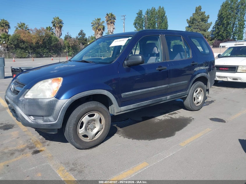2004 Honda Cr-V Lx JHLRD68484C010045 photo 1
