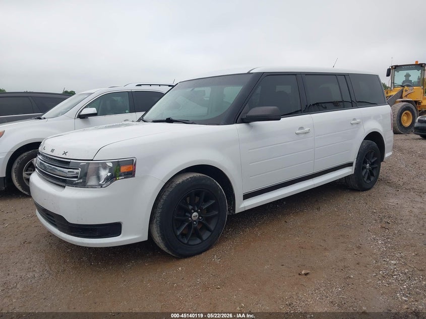 Vin: 2fmgk5b86kba19478, lot: 45637748, ford flex se 20192