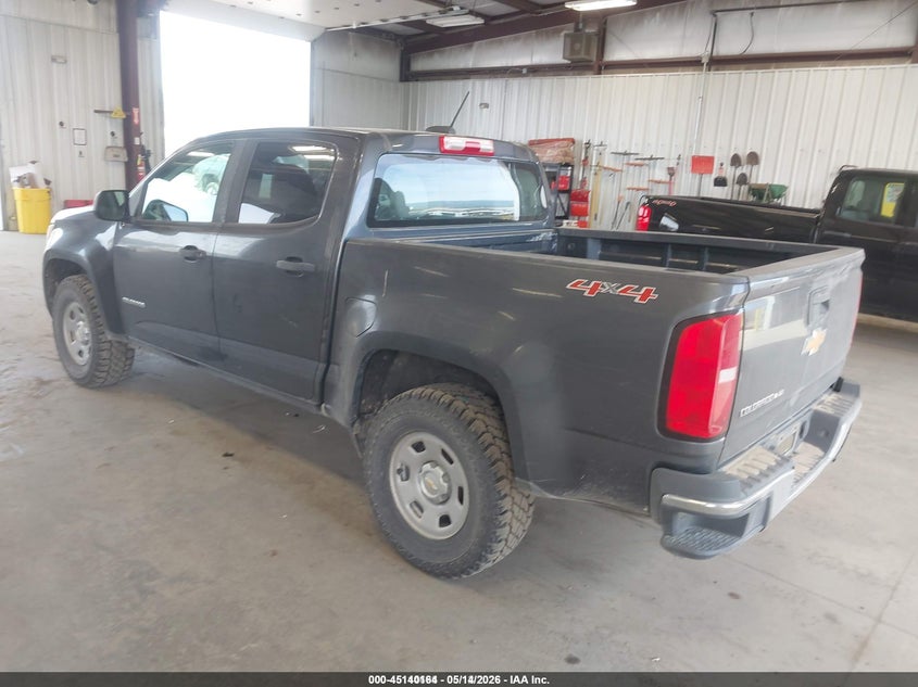Vin: 1gcgtben0h1224736, lot: 45637793, chevrolet colorado wt 20173