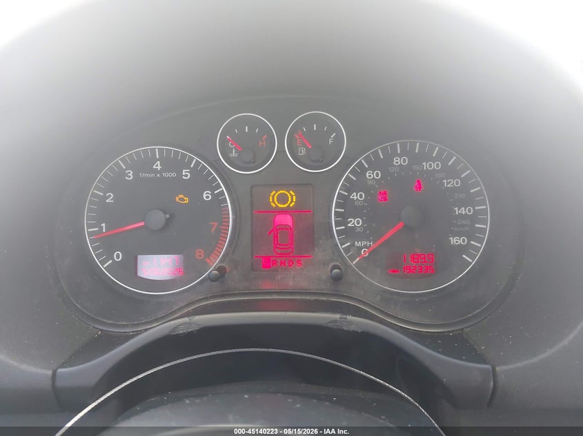 2008 Audi A3 2.0T VIN: WAUHF78P38A090484 Lot: 45140223