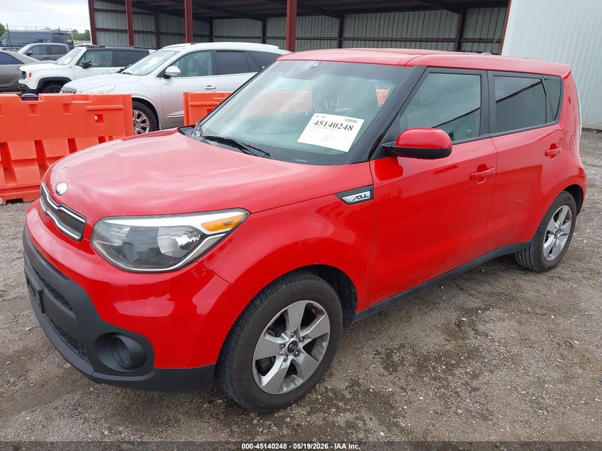 Vin: kndjn2a21k7668899, lot: 45637877, kia soul 20192