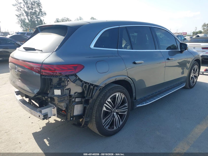 Vin: 4jgdm2db1pa022523, lot: 45637888, mercedes-benz eqs 450+ suv 20234