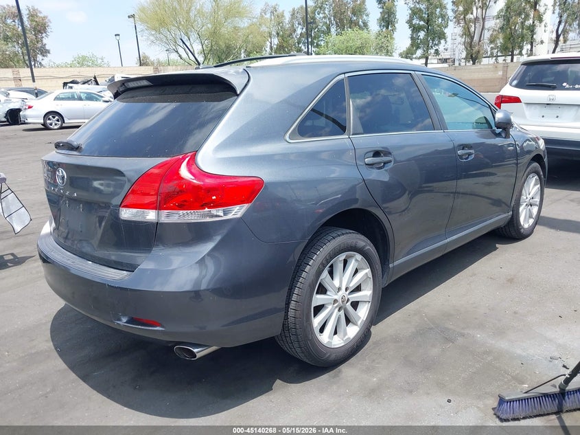 2011 Toyota Venza 2.7 Grey Lot 111045140268 Vin 4T3ZA3BB6BU044264