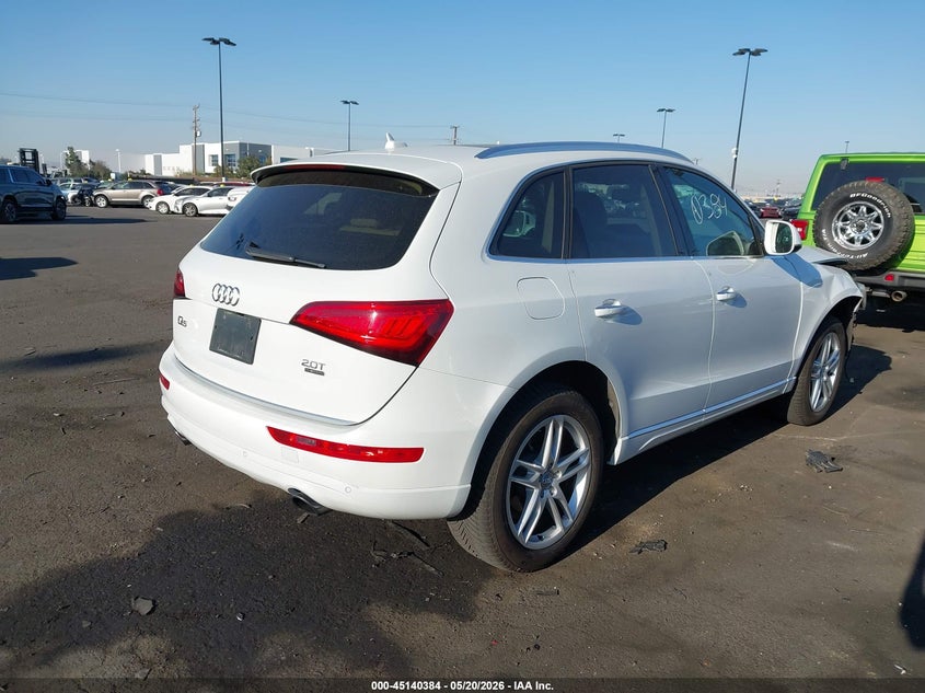 Vin: wa1l2afp0ga132756, lot: 45638013, audi q5 2.0t premium 20164