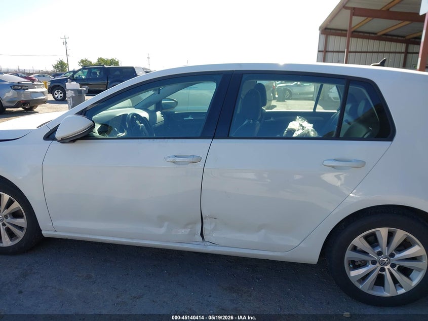 2018 Volkswagen Golf Tsi S/Tsi Se VIN: 3VWG17AU0JM292959 Lot: 45140414