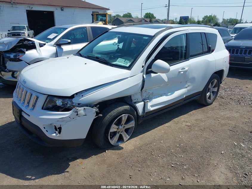 Vin: 1c4njdebxhd193606, lot: 45638051, jeep compass high altitude 4x4 20172