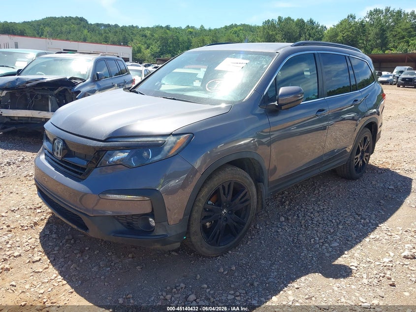 Vin: 5fnyf5h23mb008556, lot: 45638061, honda pilot 2wd special edition 20212