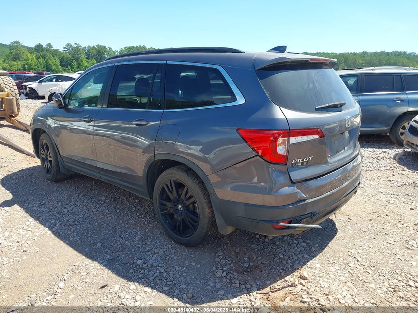Vin: 5fnyf5h23mb008556, lot: 45638061, honda pilot 2wd special edition 20213