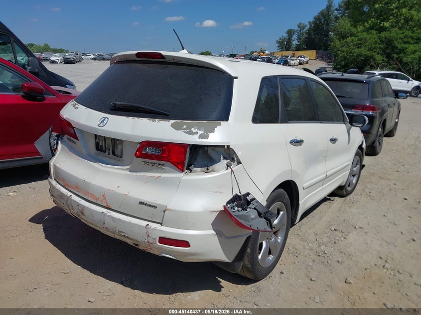 2008 ACURA RDX auction photo 4