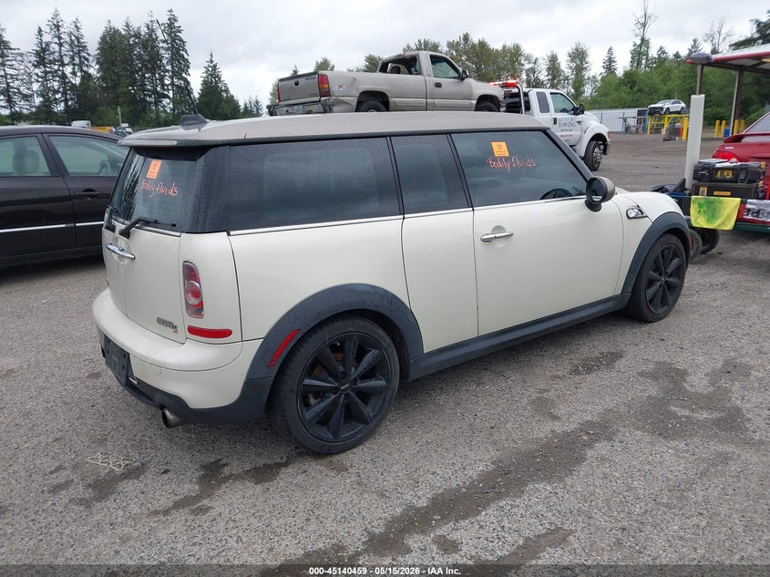 Vin: wmwzg3c56dt576785, lot: 45638088, mini clubman cooper s 20134