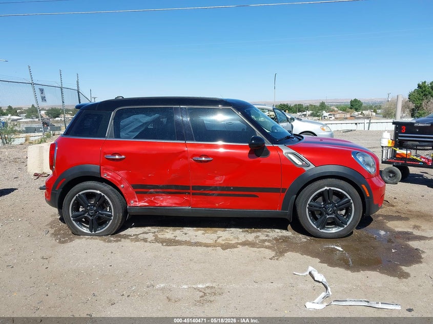 2016 Mini Countryman Cooper S VIN: WMWZC3C53GWT10199 Lot: 45140471