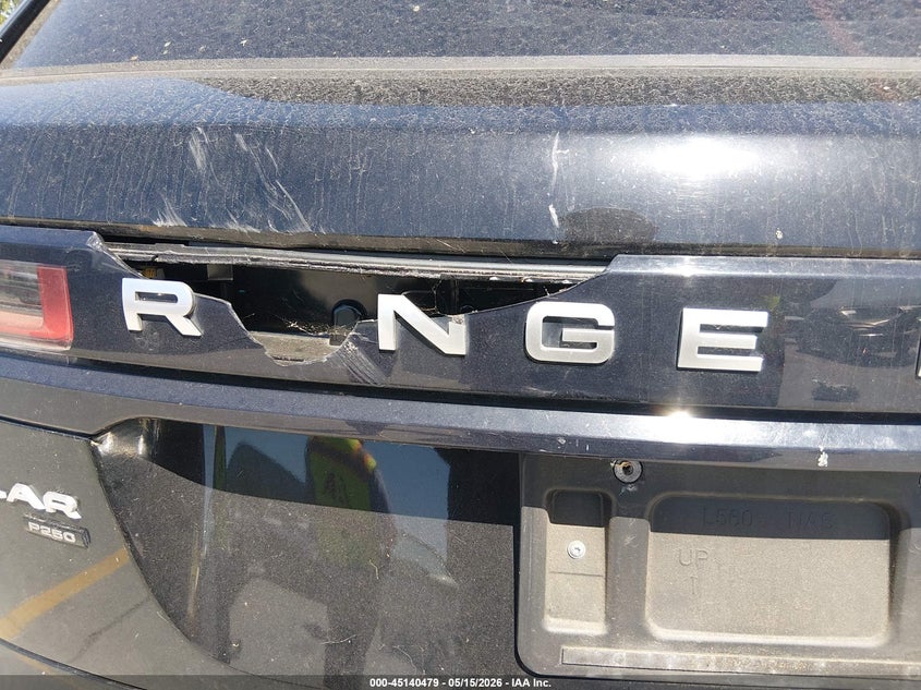 2019 Land Rover Range Rover Velar P250 VIN: SALYA2EX2KA782907 Lot: 45140479