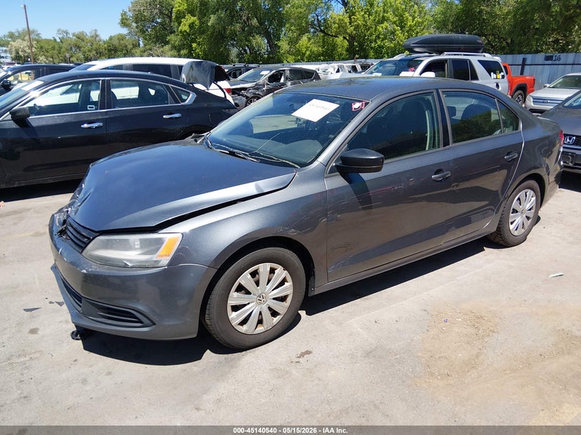 2014 Volkswagen Jetta 2.0l S 3VW2K7AJ2EM242180 photo 1
