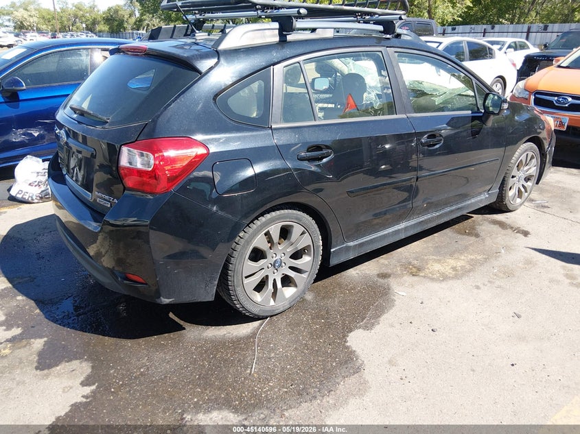 Vin: jf1gpaz62f8233806, lot: 45638225, subaru impreza 2.0i sport limited 20154