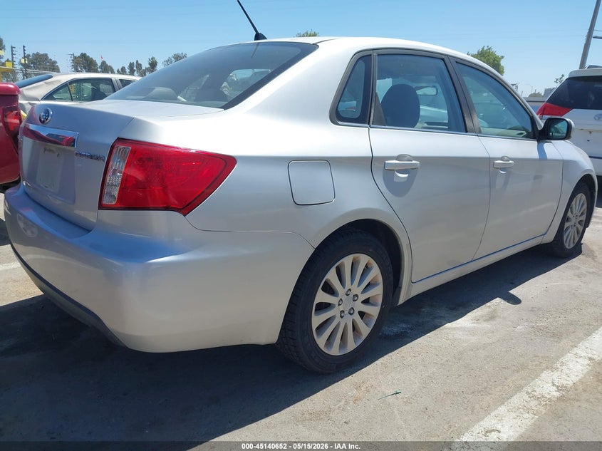 2008 SUBARU IMPREZA (NATL) I W/PREMIUM PKG SEDAN 2.5L H-4 VVT, 170HP