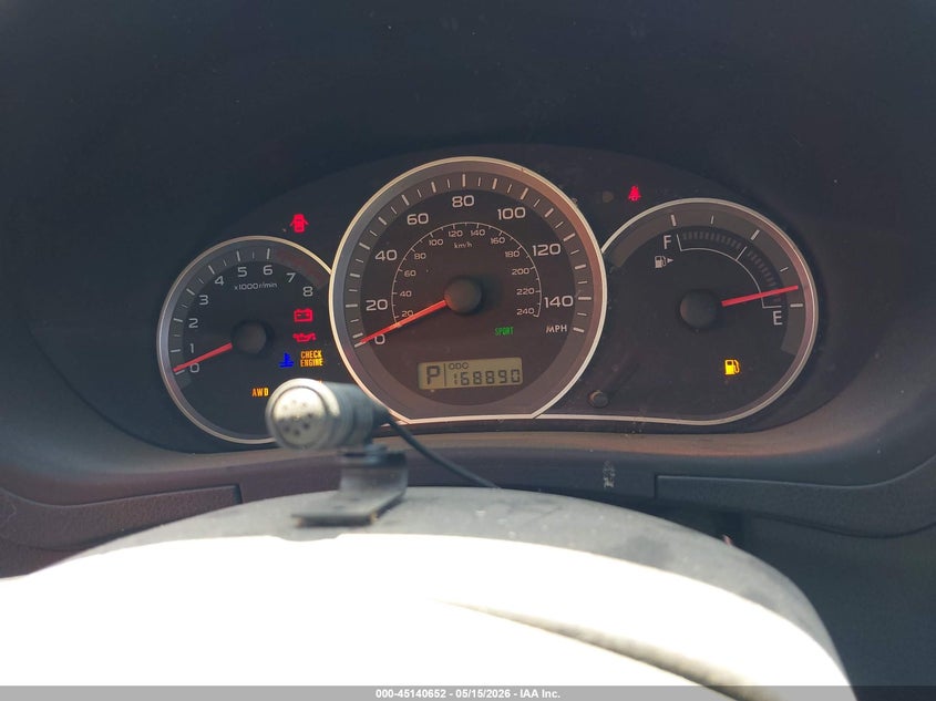 2008 SUBARU IMPREZA (NATL) I W/PREMIUM PKG SEDAN 2.5L H-4 VVT, 170HP