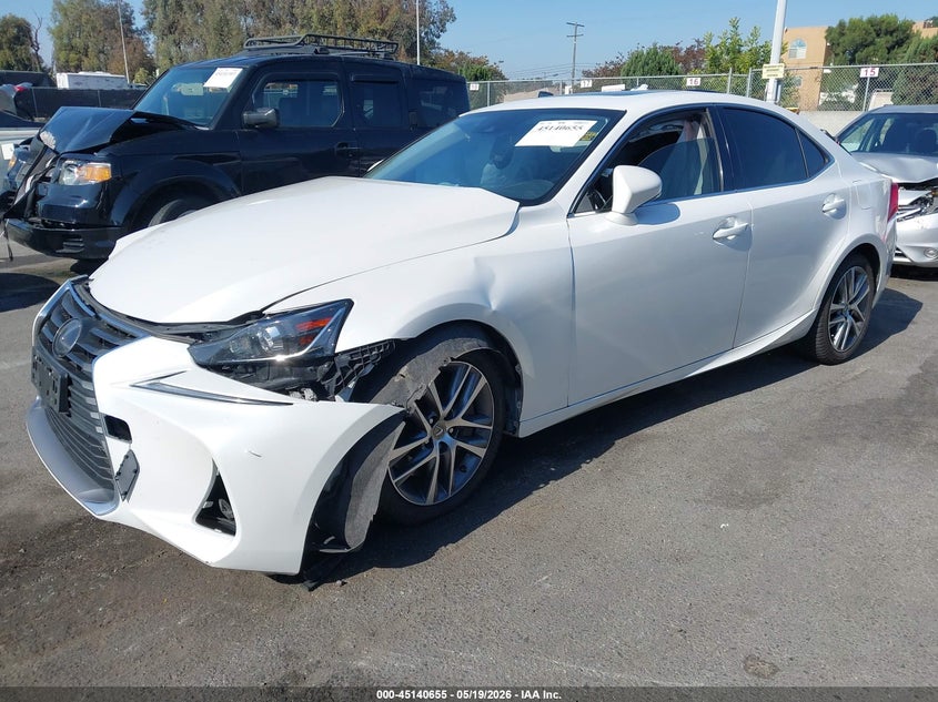 Vin: jthaa1d25l5106131, lot: 45638284, lexus is 300 20202