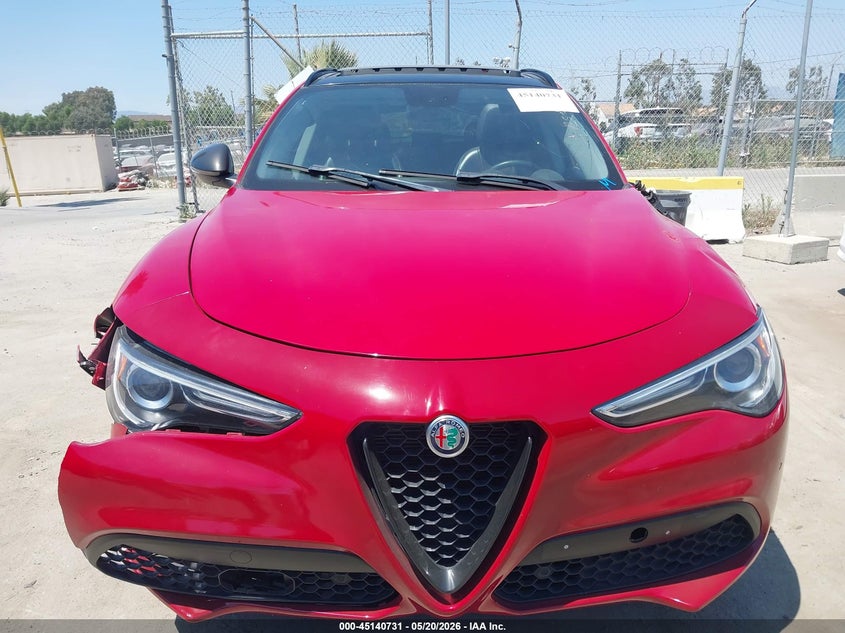 2019 Alfa Romeo Stelvio Rwd VIN: ZASPAJAN8K7C70820 Lot: 45140731