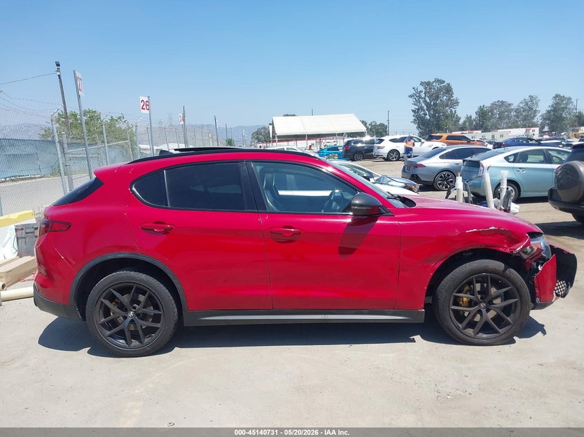 2019 Alfa Romeo Stelvio Rwd VIN: ZASPAJAN8K7C70820 Lot: 45140731