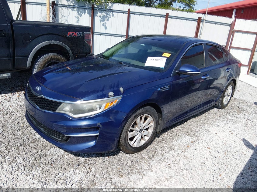 2018 Kia Optima Lx 5XXGT4L34JG200785 photo 1