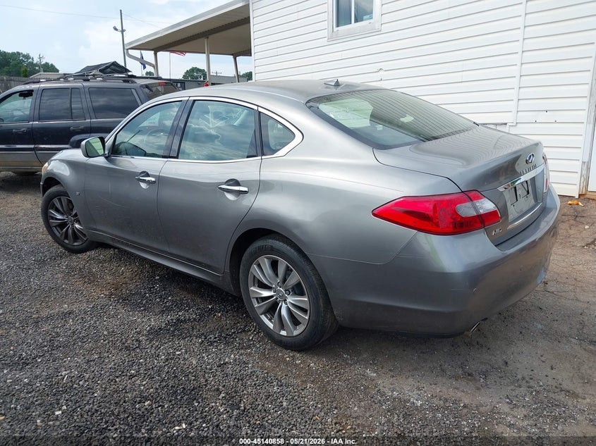 Vin: jn1by1ar1em320046, lot: 45638497, infiniti q70 3.7x 20143