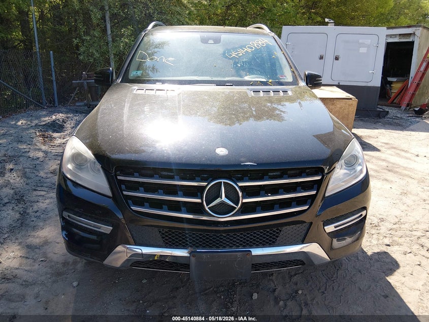 2013 Mercedes-Benz Ml 350 4Matic VIN: 4JGDA5HB6DA213340 Lot: 45140884