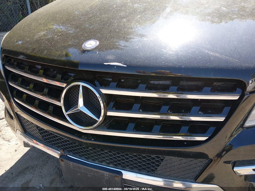 2013 Mercedes-Benz Ml 350 4Matic VIN: 4JGDA5HB6DA213340 Lot: 45140884