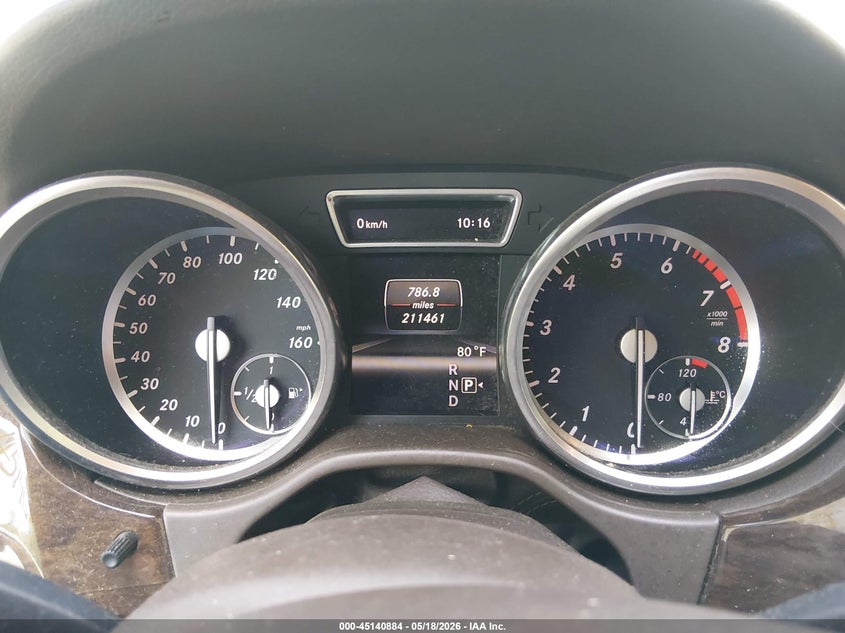 2013 Mercedes-Benz Ml 350 4Matic VIN: 4JGDA5HB6DA213340 Lot: 45140884