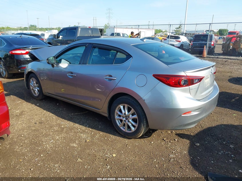 Vin: 3mzbm1v76fm201848, lot: 45638528, mazda mazda3 i touring 20153