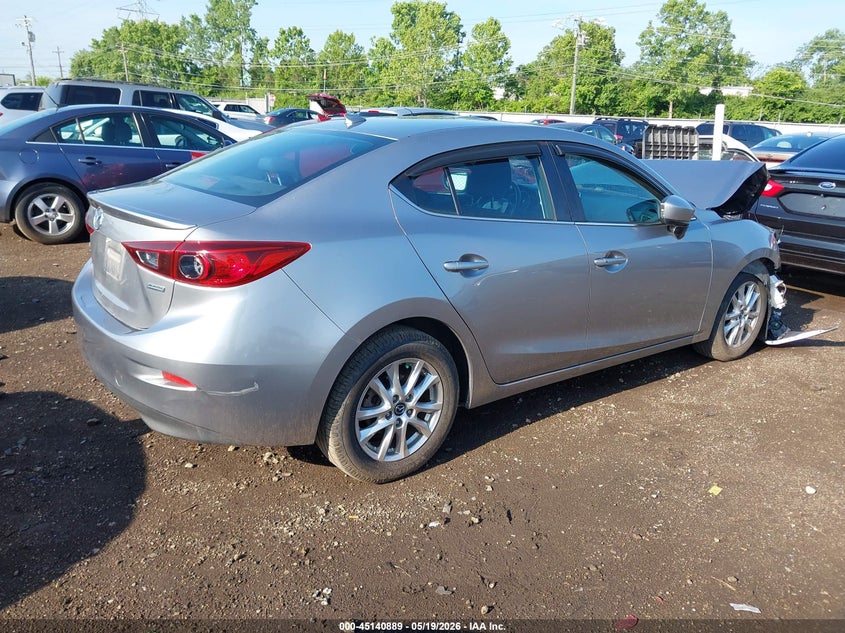 Vin: 3mzbm1v76fm201848, lot: 45638528, mazda mazda3 i touring 20154