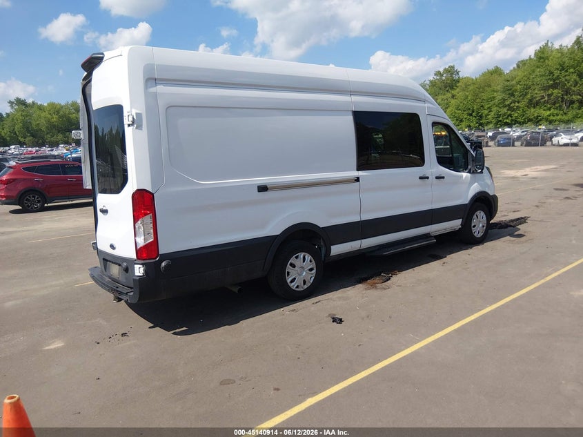 Vin: 1ftbr3x8xrka13514, lot: 45638553, ford transit-250 cargo van 20244