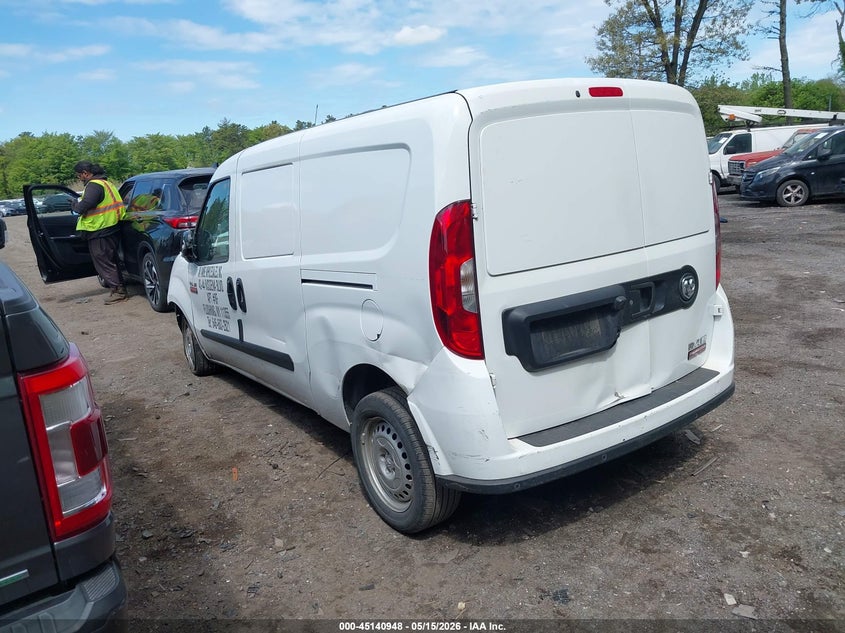 Vin: zfbhrfab0n6w95843, lot: 45638587, ram promaster city cargo van 20223