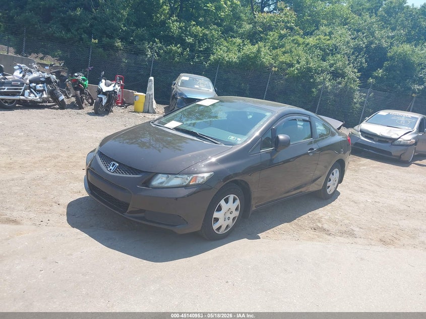 2013 Honda Civic Lx 2HGFG3B55DH519693 photo 1