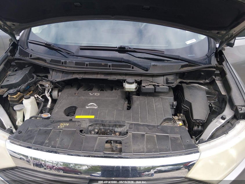 2012 Nissan Quest S VIN: JN8AE2KP5C9036413 Lot: 45141080