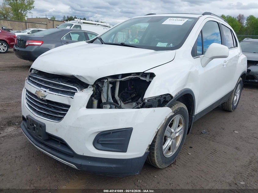 Vin: 3gncjpsb9gl264856, lot: 45638728, chevrolet trax lt 20162