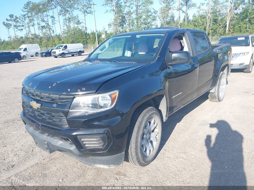 2021 Chevrolet Colorado 2wd  Short Box Lt 1GCGSCEN3M1137271 photo 1
