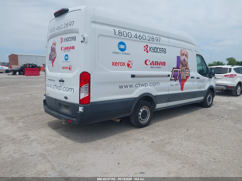 Vin: 1ftbr3xg7pka48645, lot: 45638802, ford transit-250 cargo van 20234