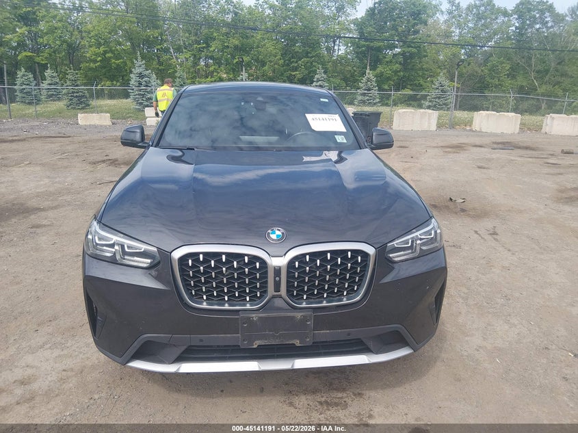 2022 BMW X4 xDrive30I VIN: 5UX33DT09N9K86259 Lot: 45141191
