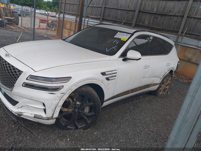 Vin: kmuhcesc7ru167540, lot: 45638833, genesis gv80 3.5t prestige signature awd 20242