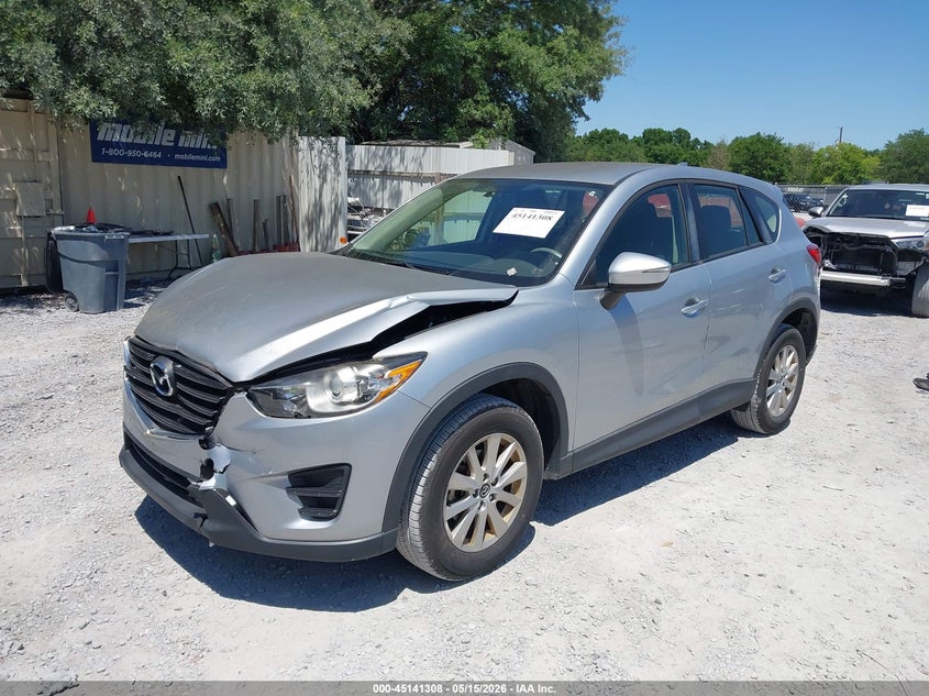 Vin: jm3ke2by5g0845596, lot: 45638947, mazda cx-5 sport 20162